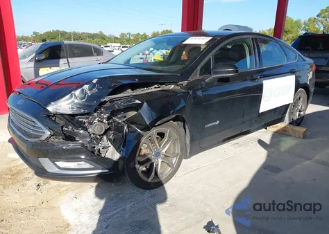 2017 Ford Fusion Hybrid Se из США, поврежденный, VIN 3FA6P0LU3HR314795